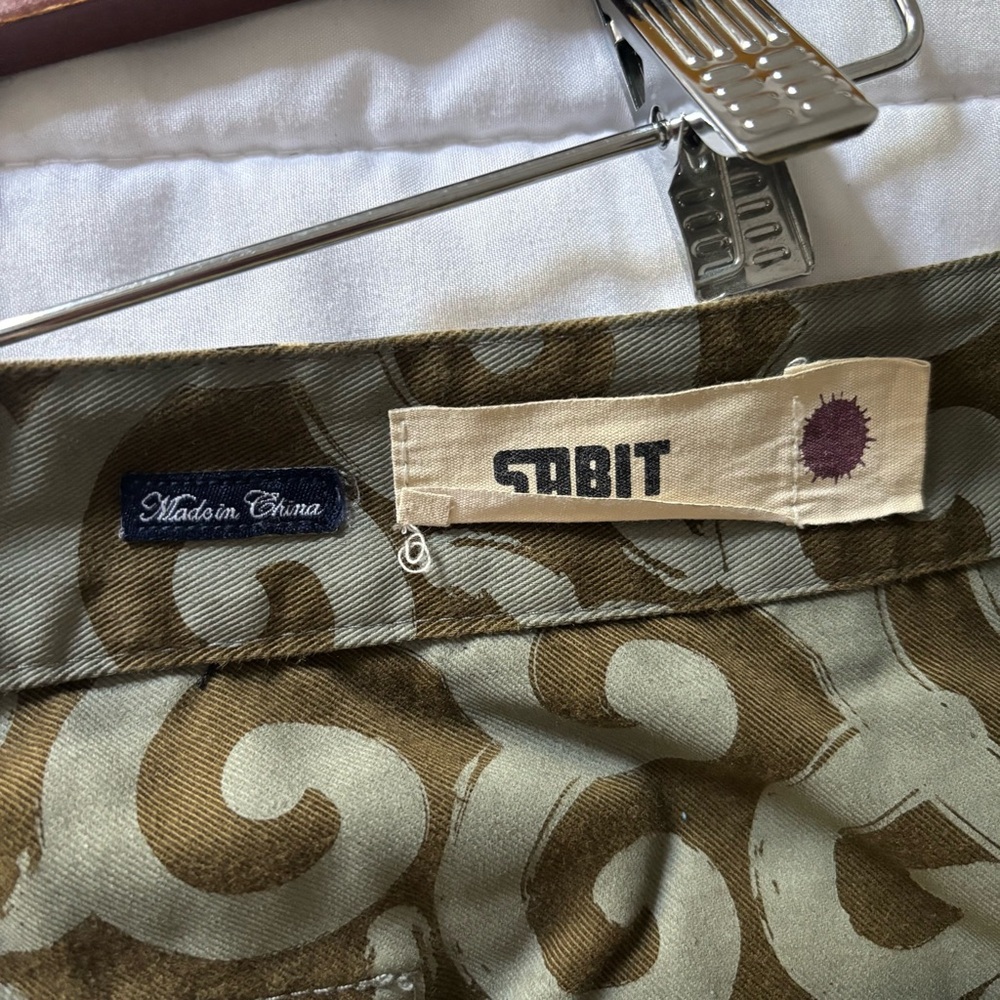 Sabit Men’s Camouflage Cargo Shorts Size 38 - Picture 11 of 12